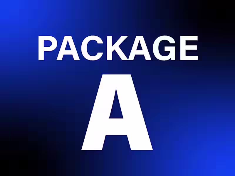Cover image for Package A: Brand Launch Essentials 