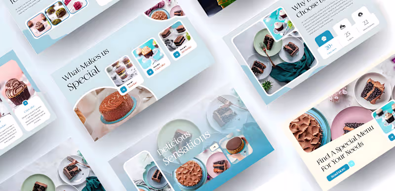 Cover image for Dessert Brand Presentation Design with Sweet Aesthetics
