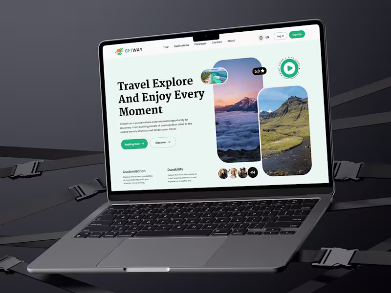 Cover image for An award-winning, full-service travel agency