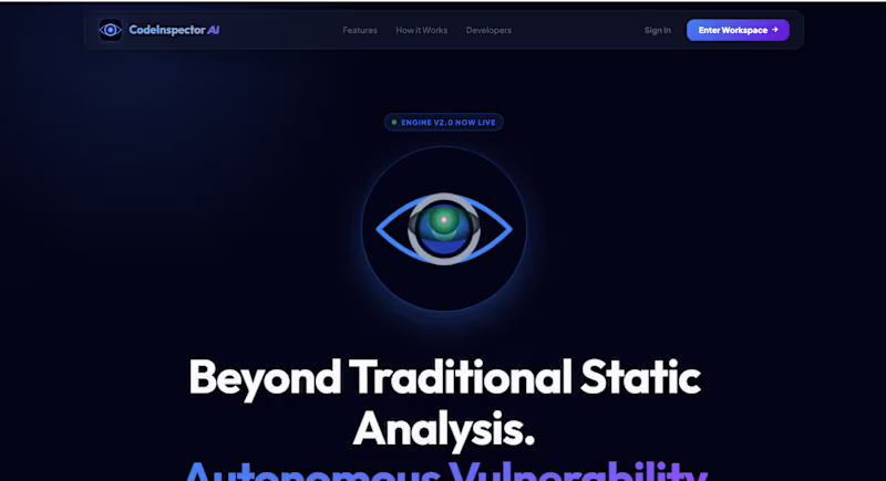 Cover image for Code Inspector AI 
Overview - AI-powered