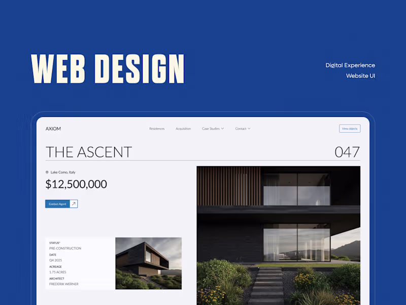 Cover image for Custom Website Design in Figma