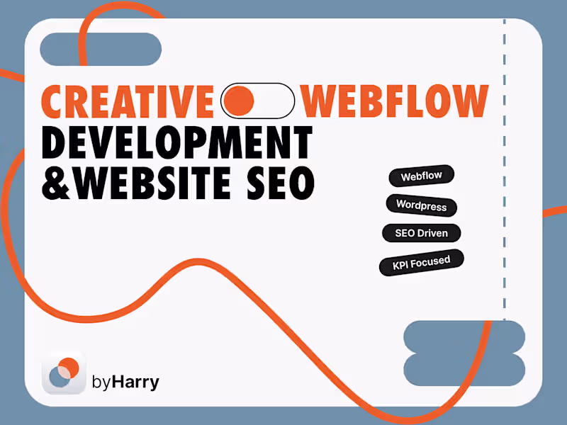 Cover image for Creative Webflow Development: Starter Package