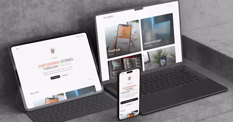 Cover image for  Portfolio Framer website with CMS 