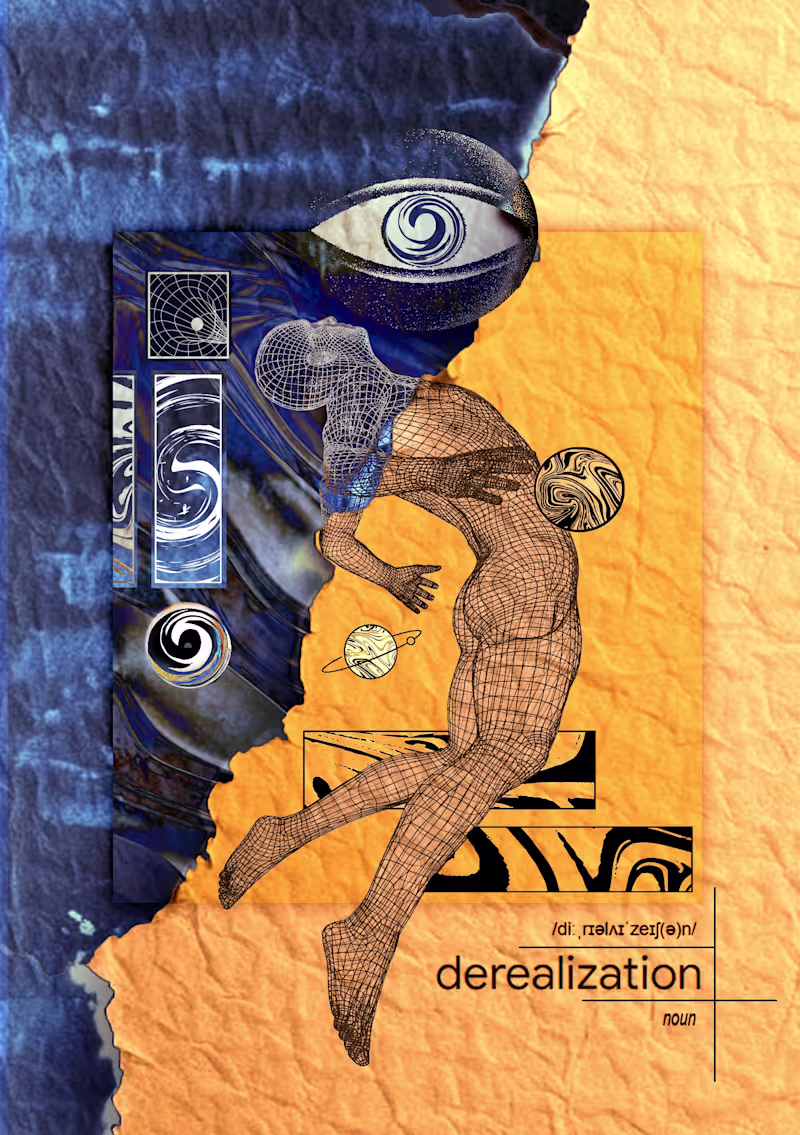 Cover image for Derealization Experience Poster Design