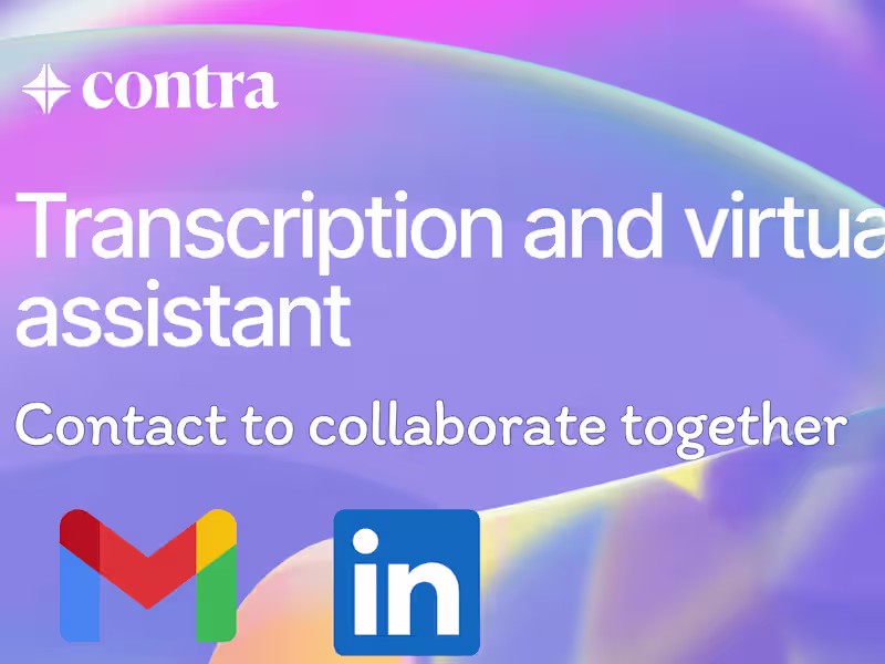 Cover image for Professional Transcription & Virtual Assistant Services