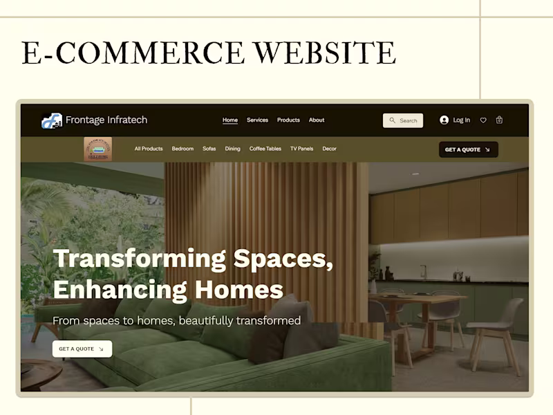 Cover image for E-commerce Website