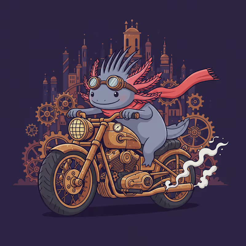 Cover image for RORO is a small axolotl-like
