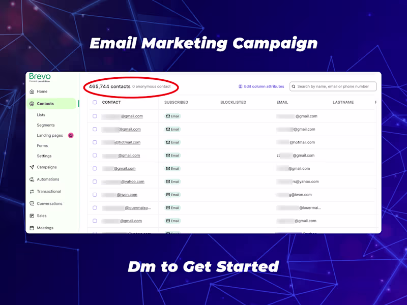 Cover image for Managing 465,000 Leads on Brevo