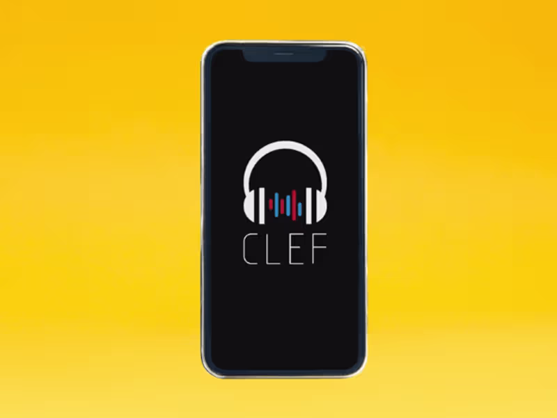 Cover image for Clef | App UI Design