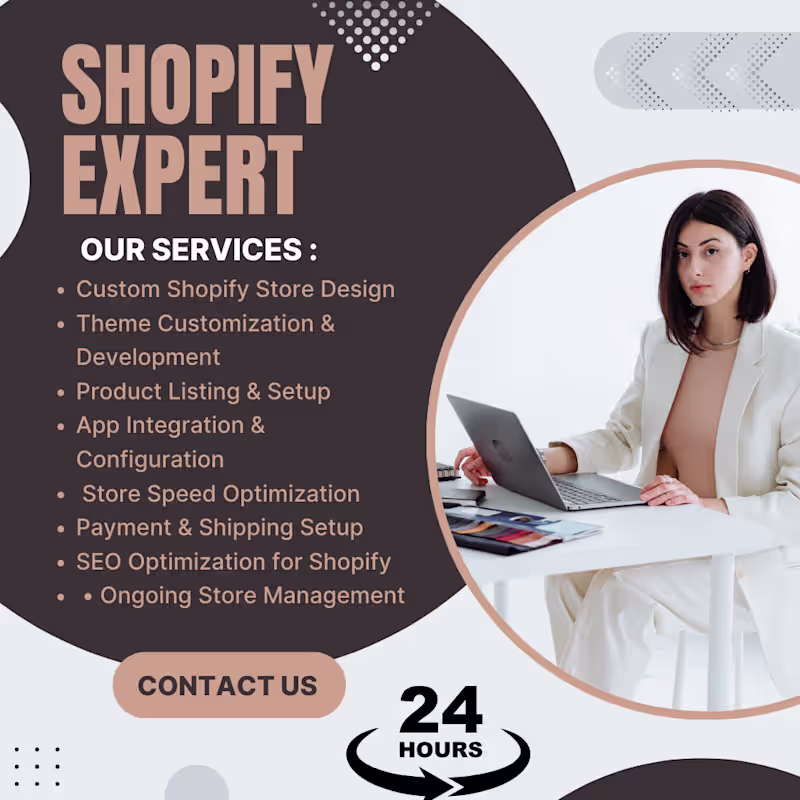 Cover image for Shopify Store Setup & Optimization
