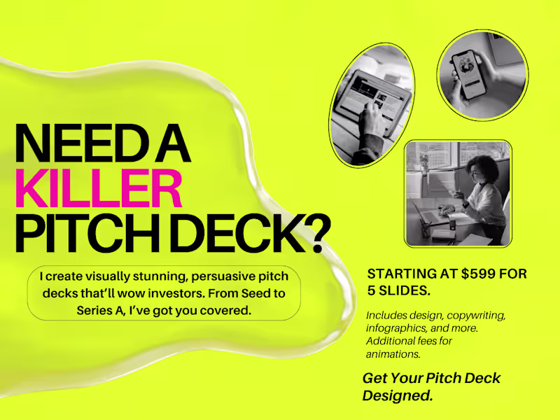Cover image for Pitch Decks: Selected Work
