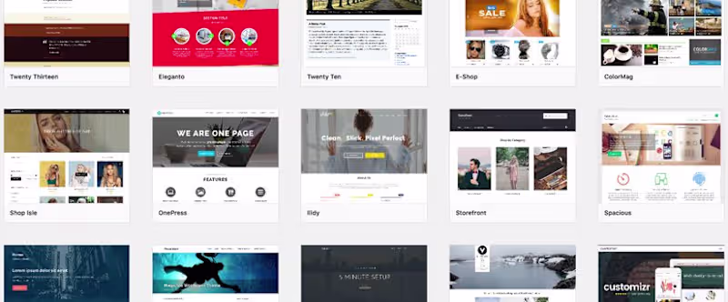 Cover image for WordPress Theme/Template Customization