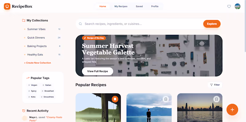 Cover image for Fixing an AI-Generated Recipe Sharing App
