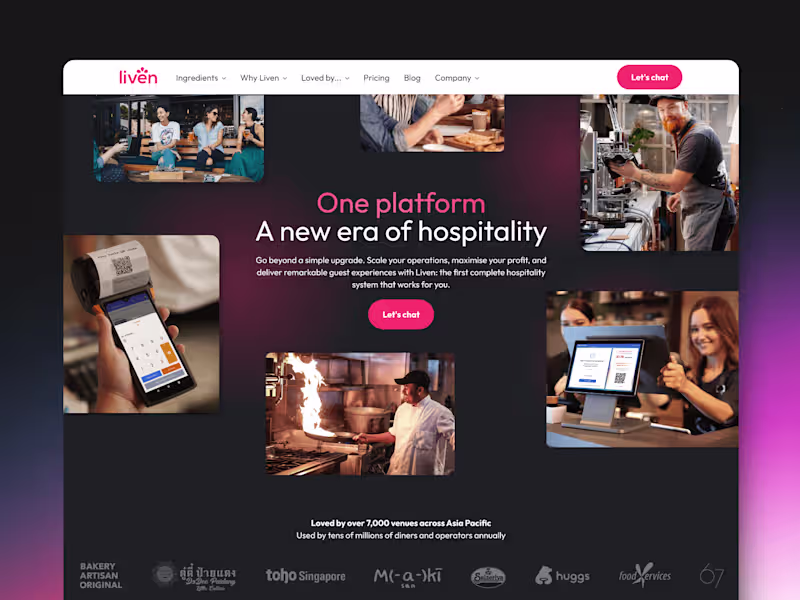Cover image for Transforming Liven's Figma Designs into a Responsive Framer Site