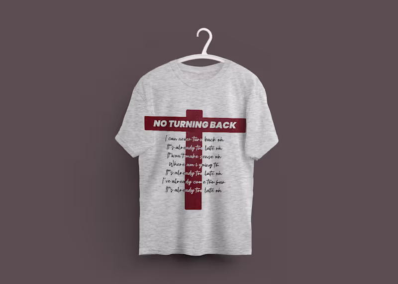 Cover image for NTB Shirt Design - No Turning Back