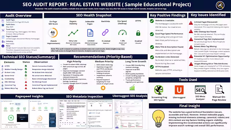 Cover image for SEO Audit
