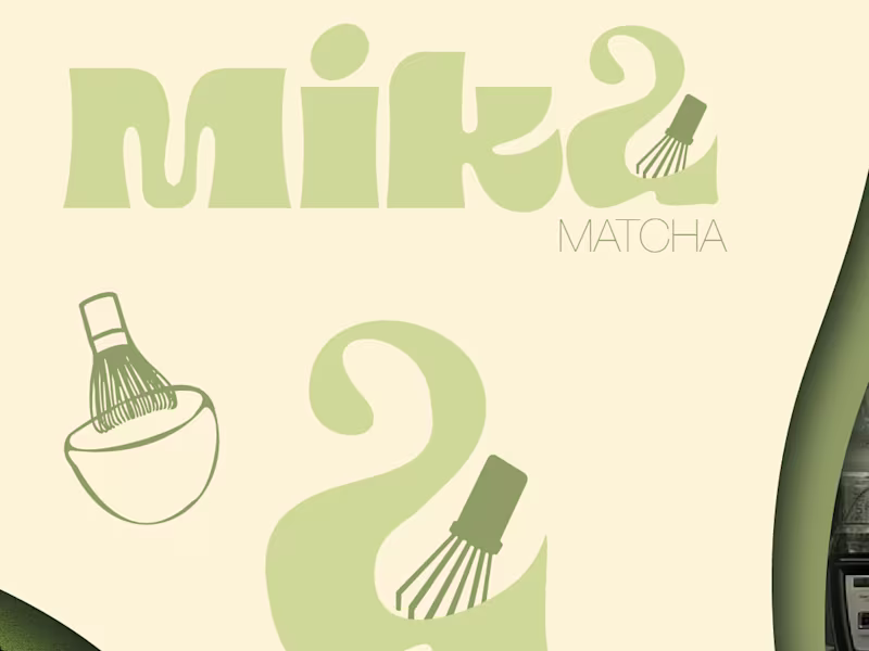 Cover image for Mika Matcha Brand Design | Brand Identity Design