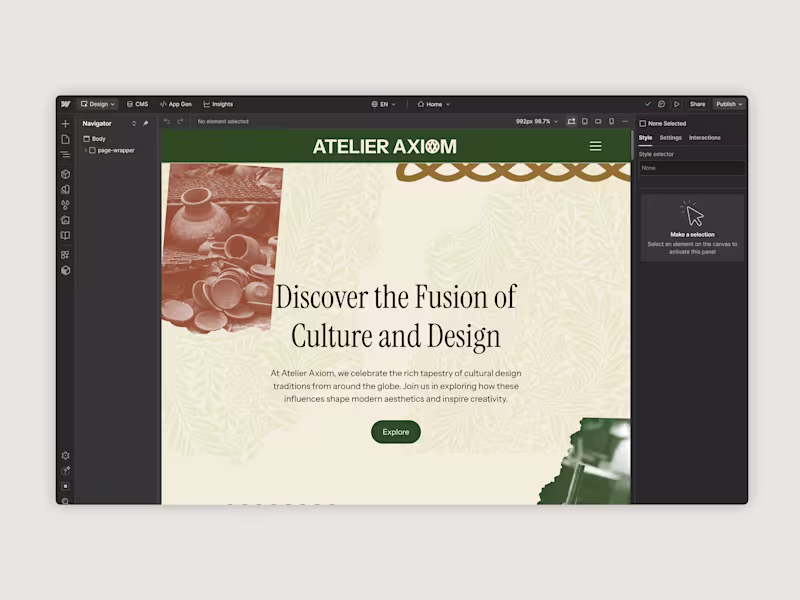Cover image for Webflow  Development