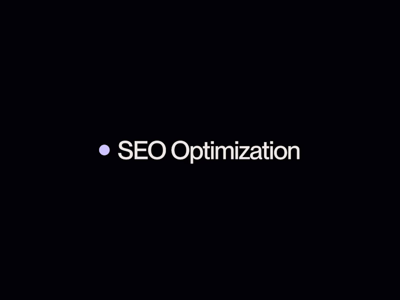 Cover image for SEO Optimization
