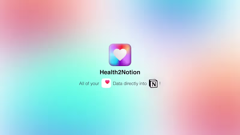 Cover image for Health2Notion