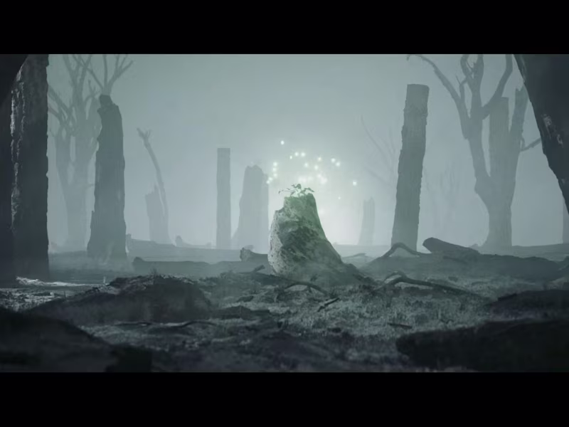 Cover image for Unreal Engine 5 Burnt Forest Environment