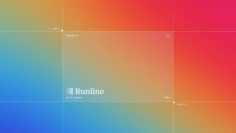 Cover image for Runline brand + web