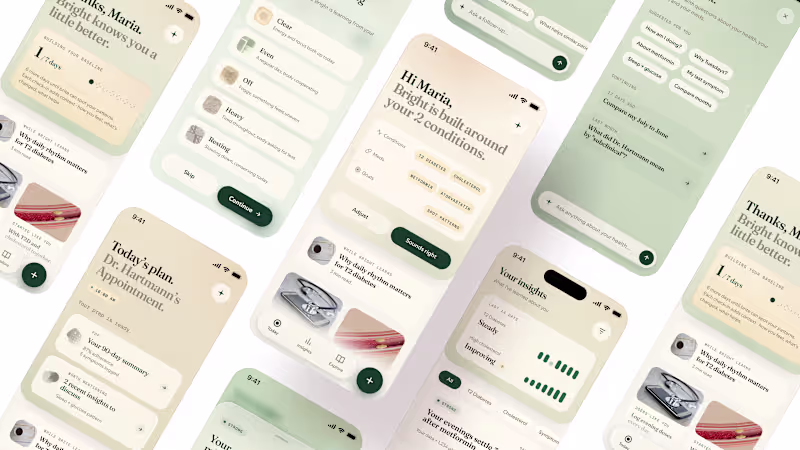 Cover image for Bright 2.0 — Patient Companion Redesign