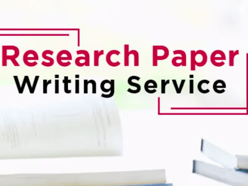 Cover image for Research Article / Academic Paper Writing / eBook Writing 