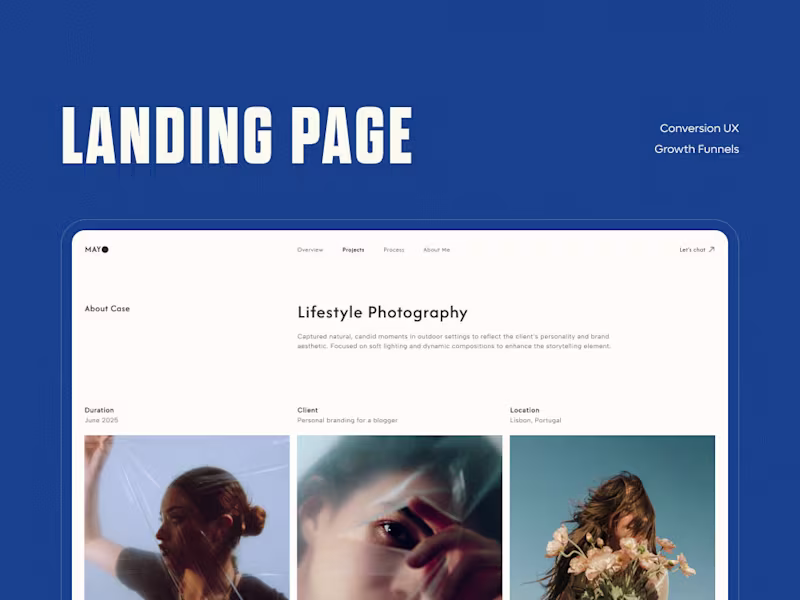 Cover image for Landing Page Design