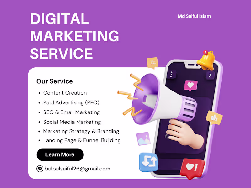 Cover image for Digital Marketing Manager | Meta & Google Ads | SEO | 42M+ Views