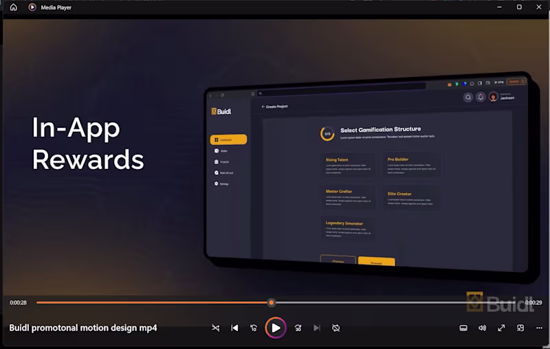 Cover image for Buidl Motion design Web3 Champaign project 