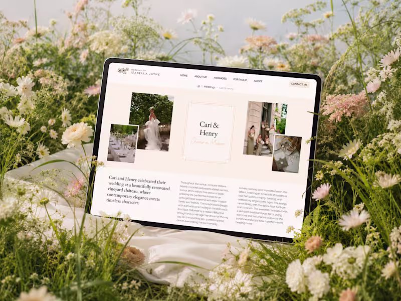 Cover image for Wedding Planner Website