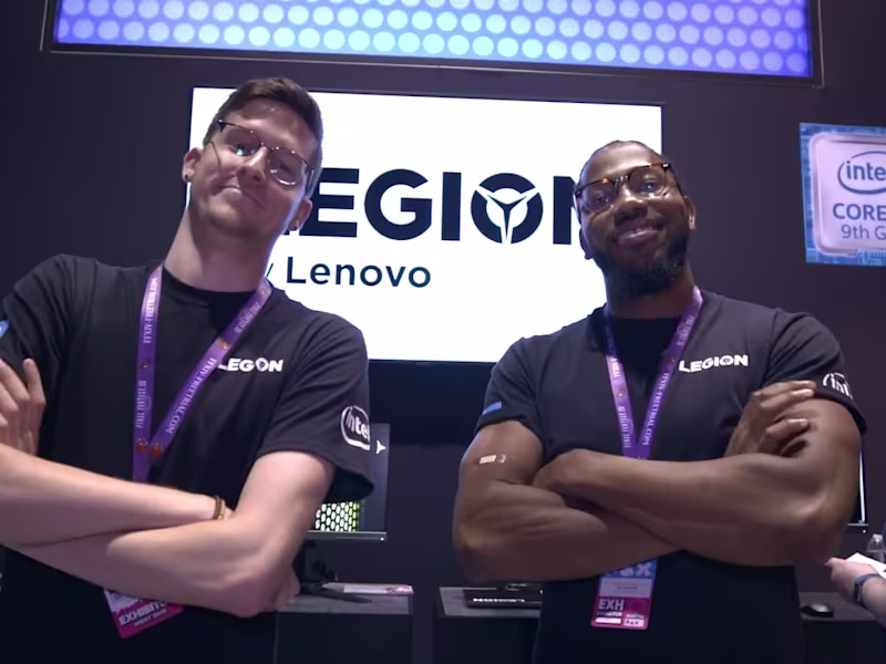 Cover image for Sizzle Reel for Lenovo Legion at PAX West