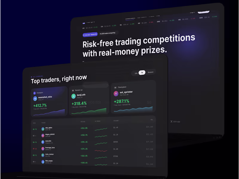 Cover image for Design a Winning Landing Page for Trading Competition