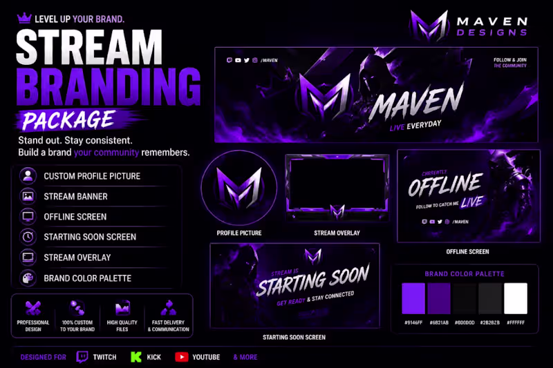 Cover image for Stream Branding Package