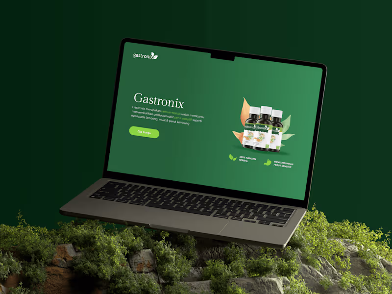 Cover image for Health & Natural Product | Landing Page