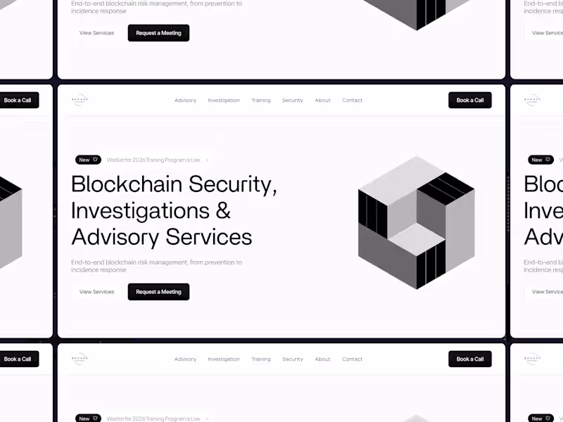 Cover image for Webflow Website for Bech32