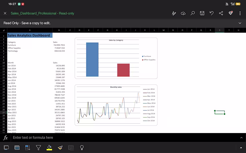Cover image for Interactive Sales Analytics Dashboard in
