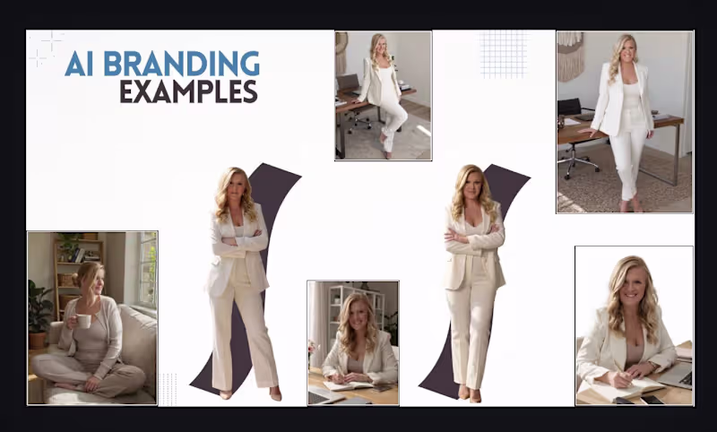Cover image for Personal brand photo layouts designed