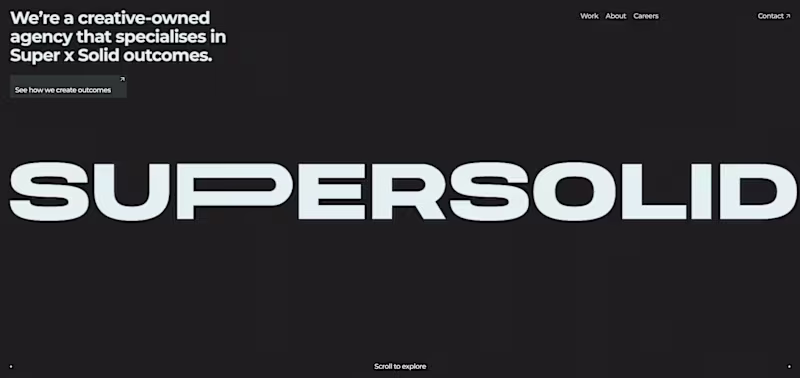 Cover image for SUPERHOLD Website