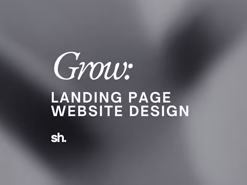 Cover image for Grow: Website in A Day