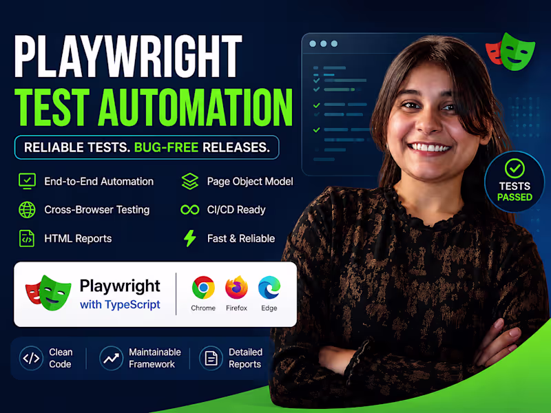 Cover image for Playwright Test Automation for Web Applications