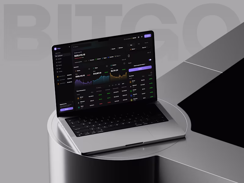 Cover image for Bitgo — Digital Asset Portfolio & Market Intelligence Hub