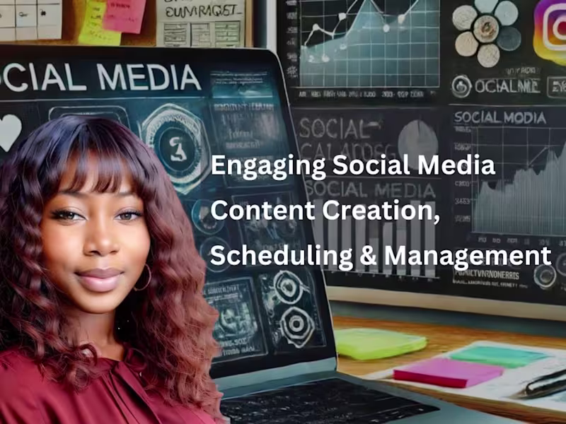 Cover image for You will get Engaging Social Media Content Creation & Scheduling