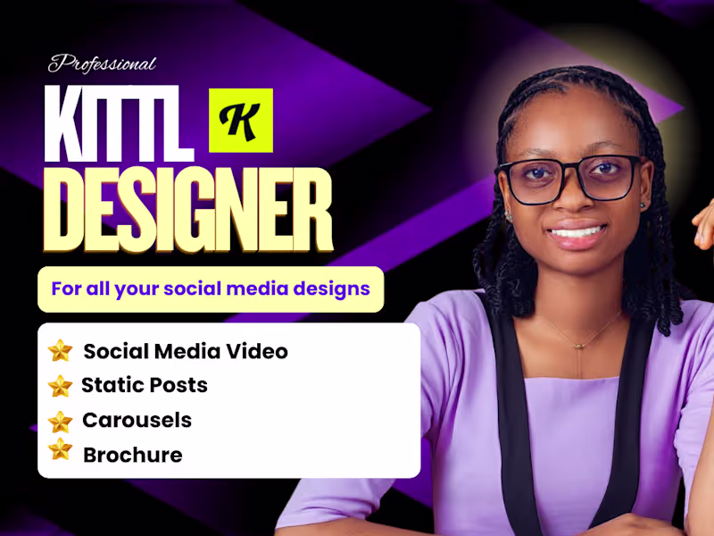 Cover image for Social Media Design for Brands & Businesses Using Kittl