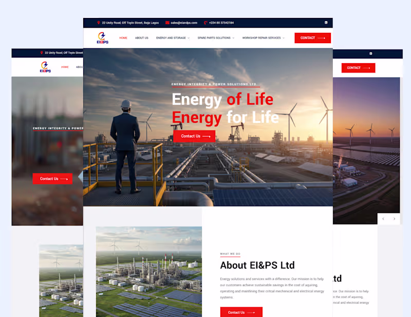 Cover image for WordPress Elementor Website Design | EIANDPS