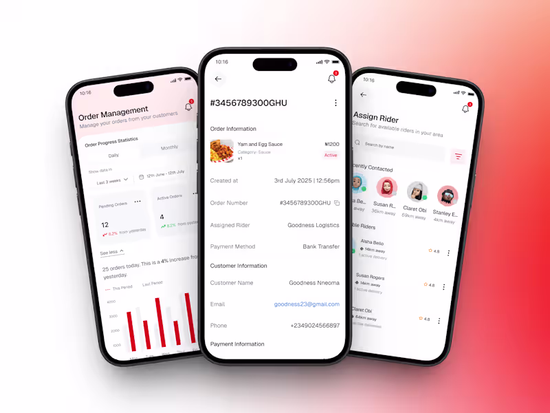 Cover image for End-to-End Mobile App Design – iOS & Android UI/UX