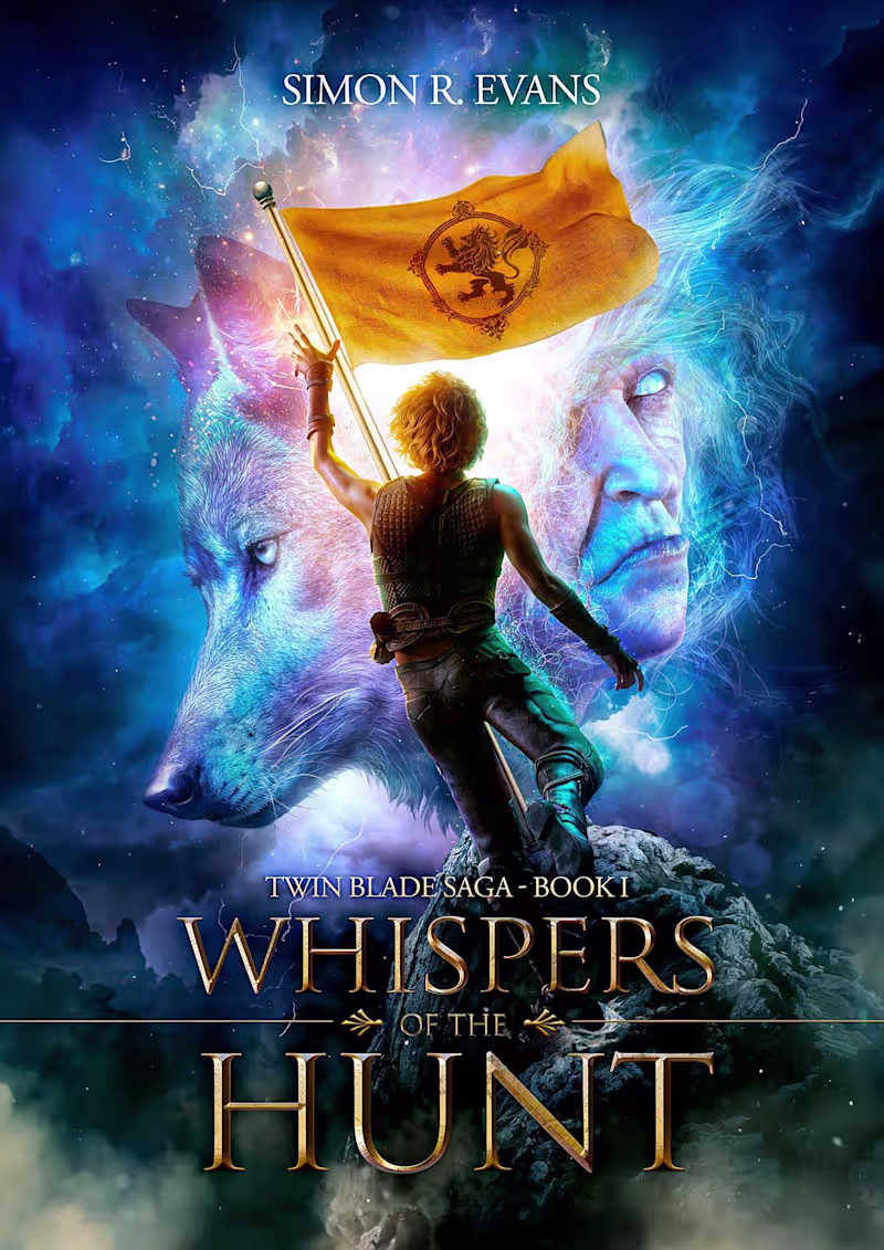 Cover image for Twin Blade Saga: Whispers of the Hunt Book Cover