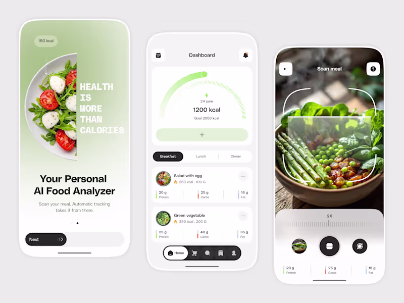 Cover image for FoodVision – AI Nutrition Analysis