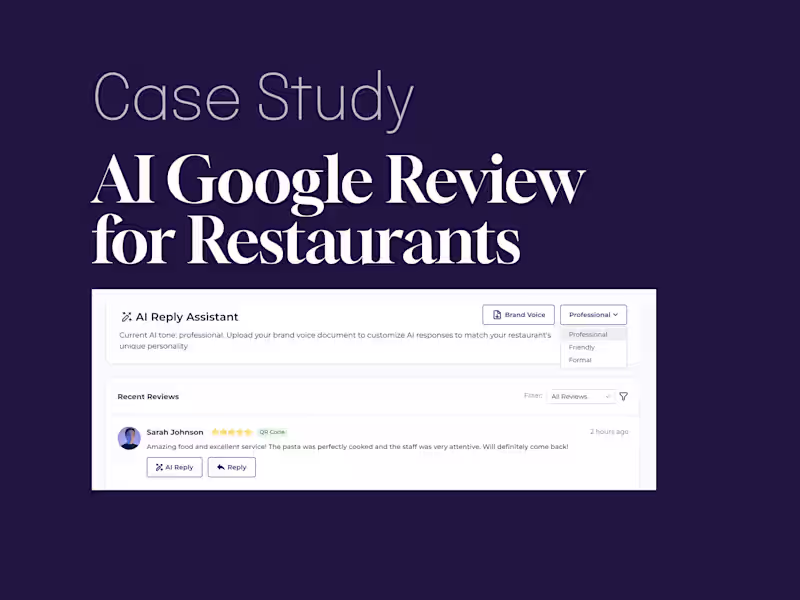 Cover image for Enhance business reputation with AI